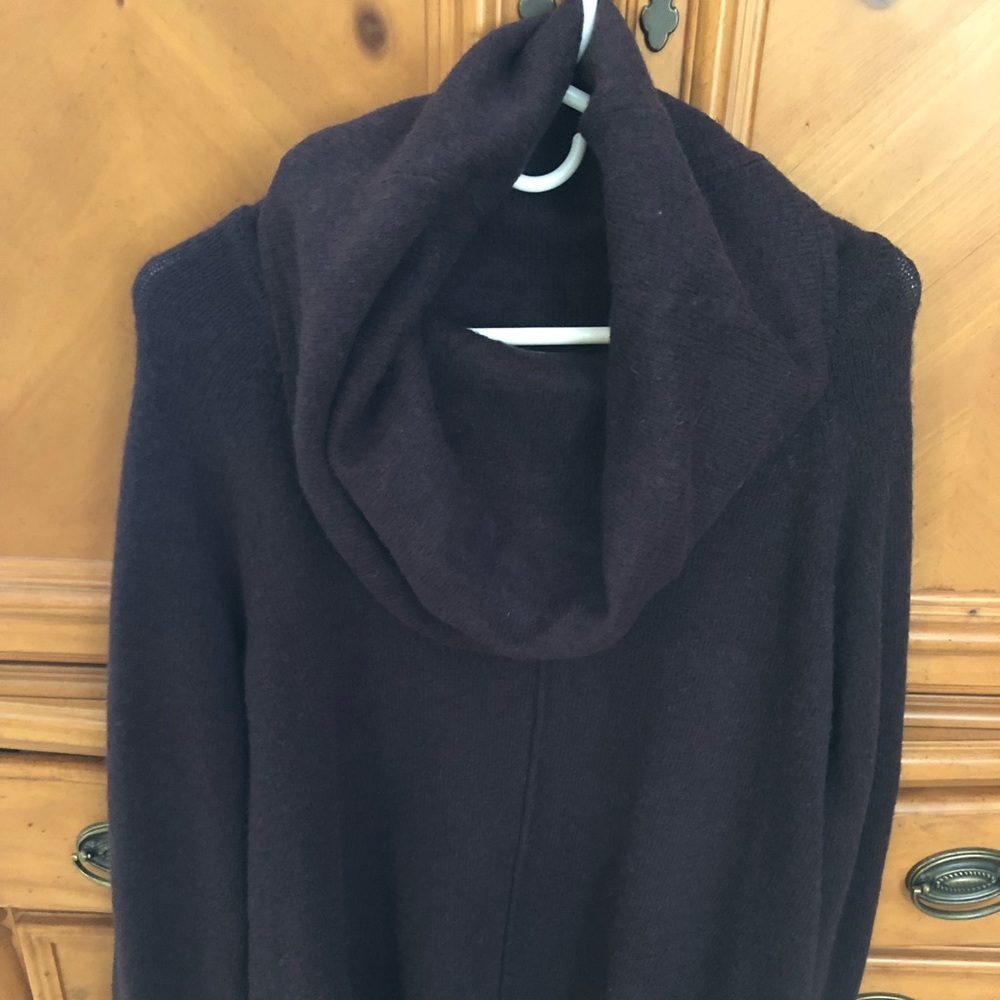 Boho Cowlneck Wool Sweater